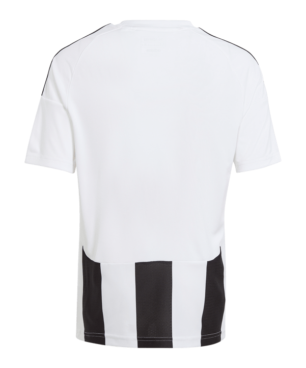 adidas Striped 24 Trikot Kids Weiss Schwarz - weiss