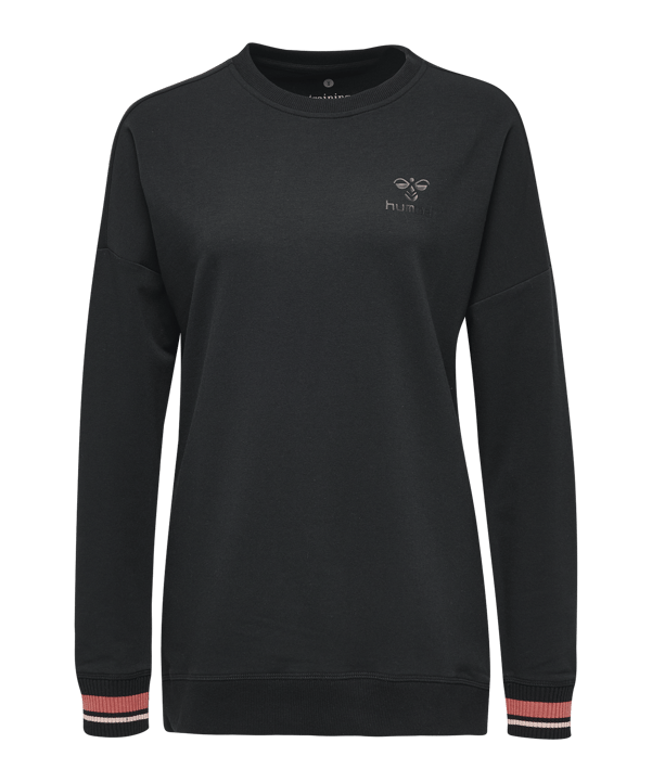 Hummel Aje Sweatshirt Damen Schwarz F2001 - schwarz
