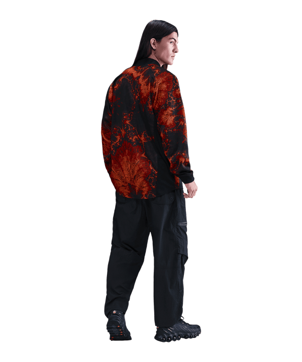 Nike KNVB Niederlande Authentic Torwarttrikot Langarm Hollywood Schwarz F010 - schwarz
