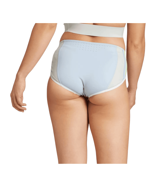 adidas Promo short bleu gris - bleu