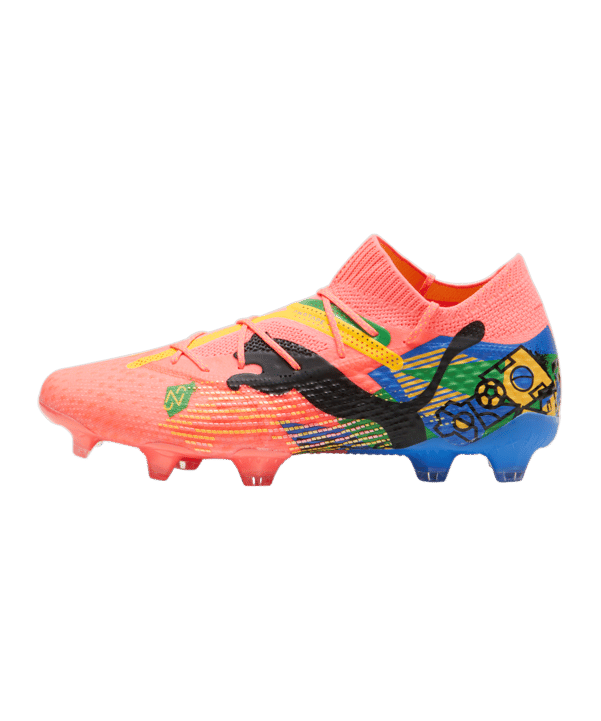PUMA FUTURE 7 Ultimate FG/AG NJR COPA Pink Schwarz F01 - pink
