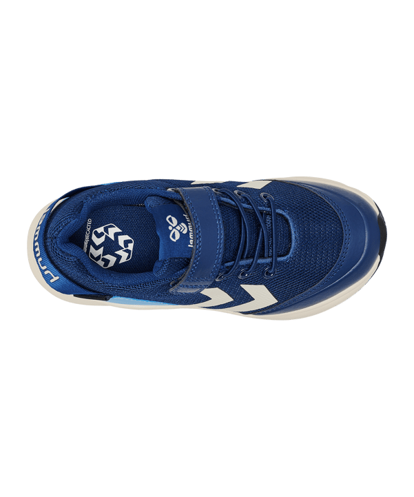 Hummel Reach 250 Recycled Tex Sneaker Kids Blau F7017 - blau