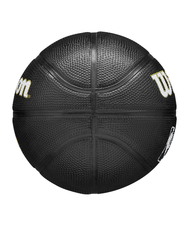 Wilson NBA Golden State Warriors Team Tribute Mini Basketball Basketbal Zwart - zwart
