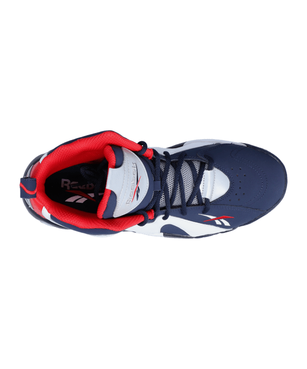 Reebok Kamikaze II High Blau Weiss Rot - blau
