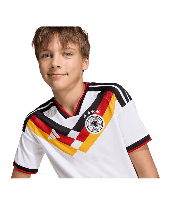 adidas DFB Deutschland Trikot Home WM 2026 Kids Weiß - weiss