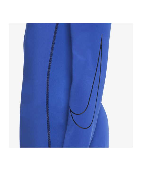 Nike Pro Longsleeve Blau Schwarz F480 - blau