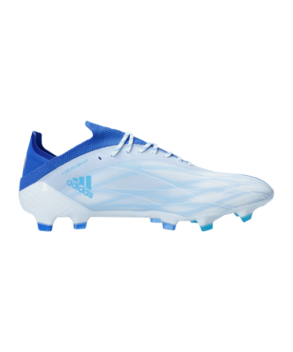 adidas X SPEEDFLOW.1 FG Diamond Edge Weiss Blau - weiss