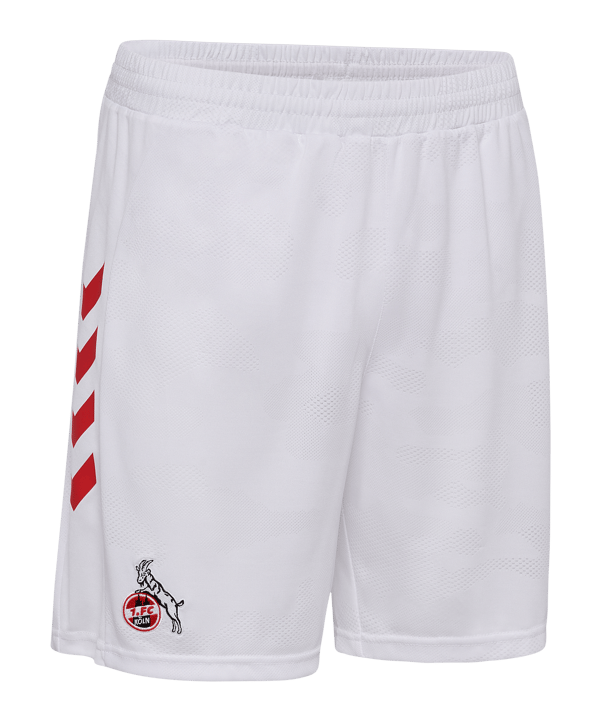 Hummel 1. FC Köln Short Home 2025/2026 Weiß F9402 - weiss