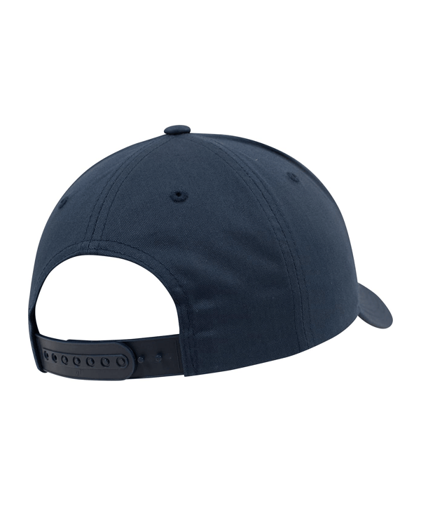 Merch Curved Classic Snapback Cap Navy - blau