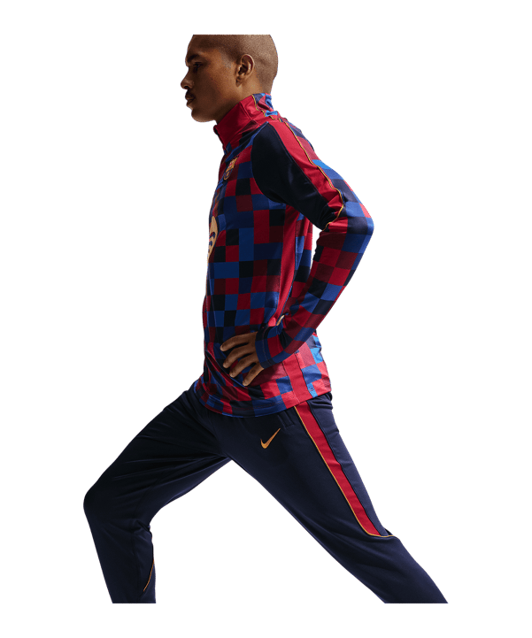 Nike FC Barcelona Trainingsbroek Blauw K498 - blauw