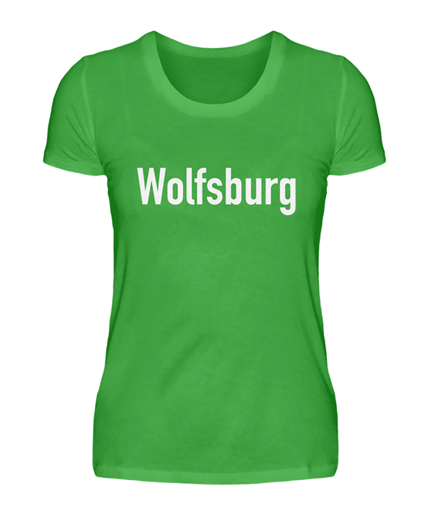 Damen T-Shirt "Wolfsburg" Grün - gruen