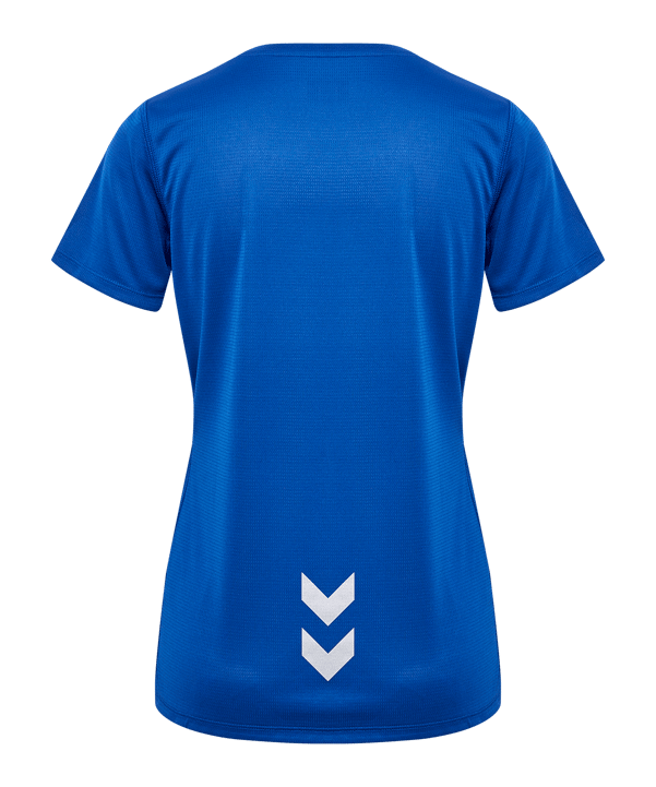 Hummel Run Trikot Damen Blau F7045 - blau