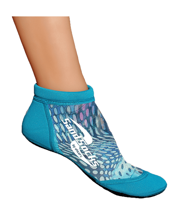 Megaform Sprites Low Top Sand Socken Blau - blau