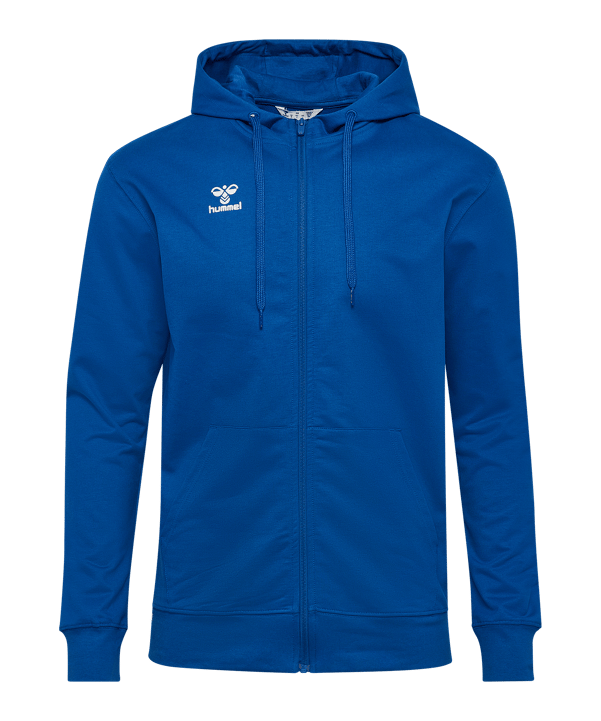 hummel Go 2.0 Chevron Giacca con cappuccio Blu C7045 - blu