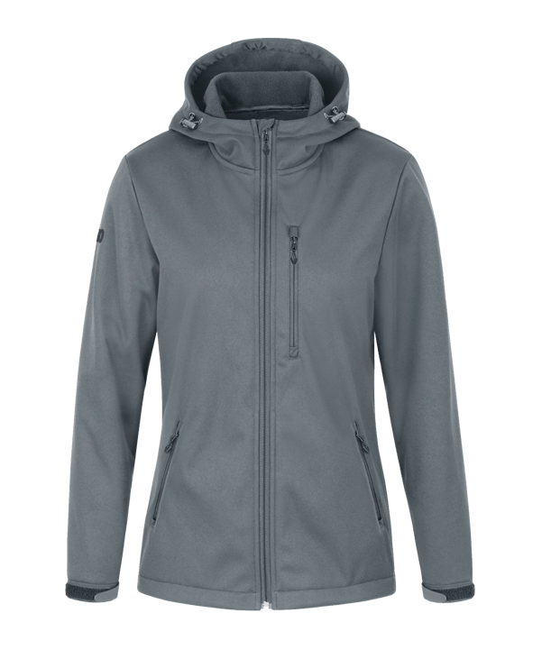 JAKO Premium Softshelljacke Damen Grau F840 - grau