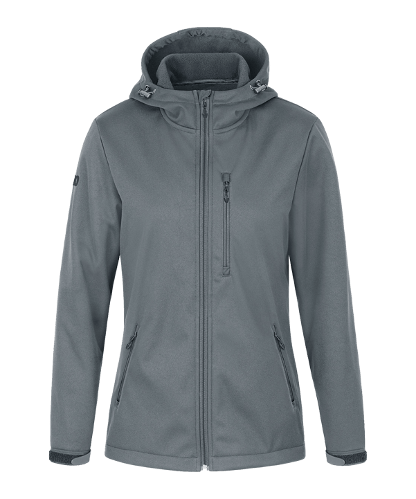 JAKO Premium Giacca softshell Donna Grigio C840 - grigio