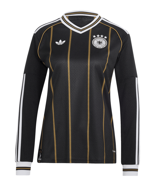 adidas Germania Maglia maniche lunghe 3rd 2026 Donna Nero - nero