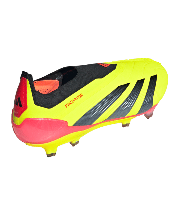 adidas Predator Elite LL FG Energy Citrus Gelb Schwarz Rot - gelb