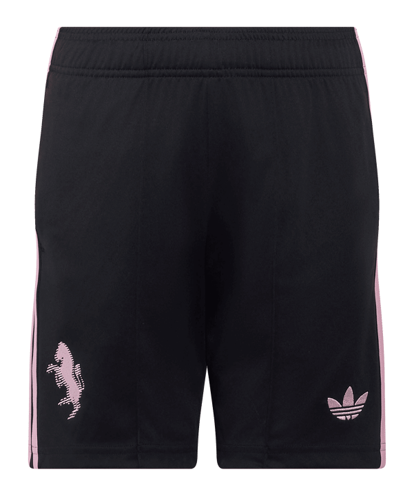 adidas Juventus Turin Short Away 2026/2027 Kids Schwarz