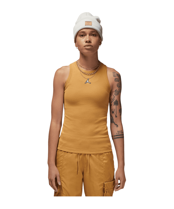 Nike Essentials Tanktop Damen F722 - gold
