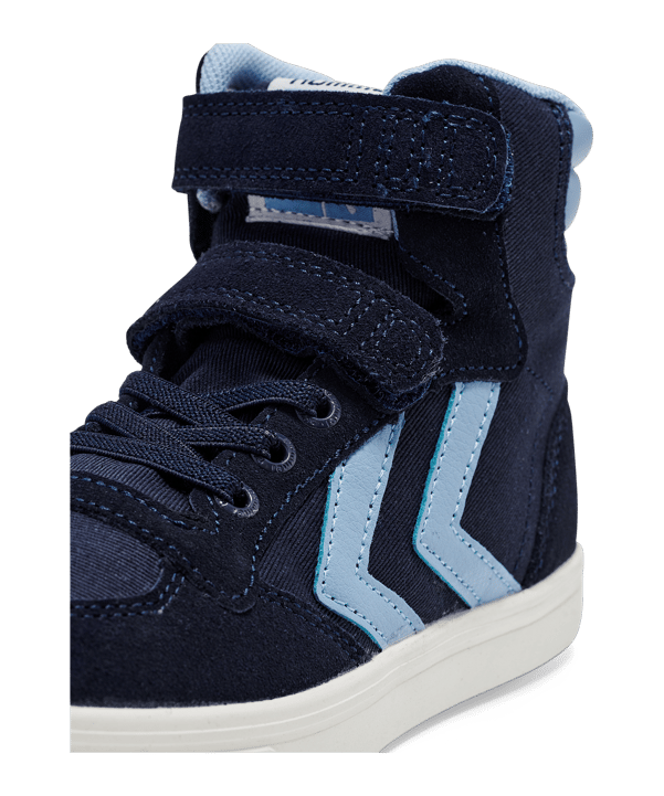 Hummel Slimmer Stadil High Sneaker Kids Schwarz F1009 - schwarz