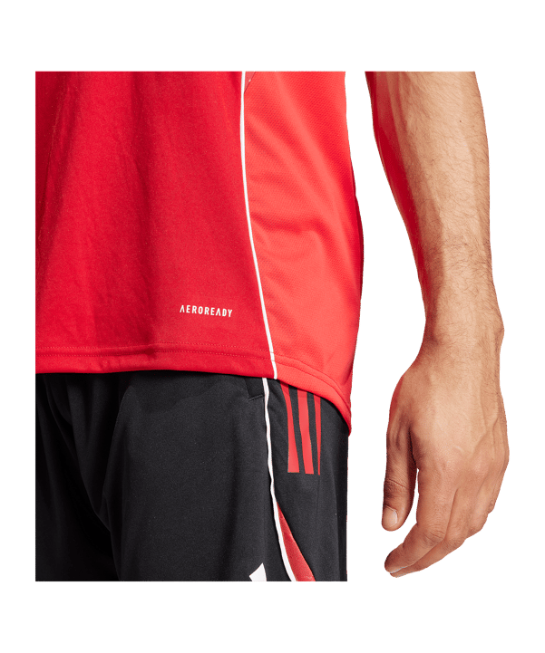 adidas Tiro 25 Competition Trainingsshirt Rot - rot