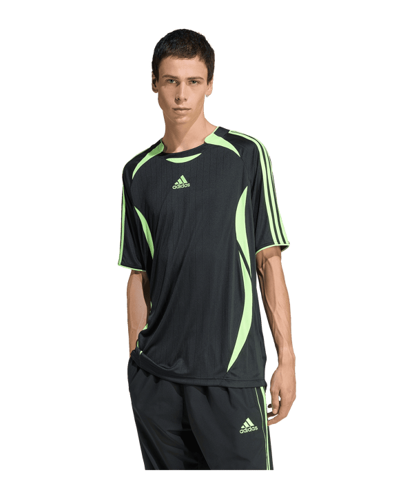 adidas Teamgeist T-Shirt Schwarz - schwarz