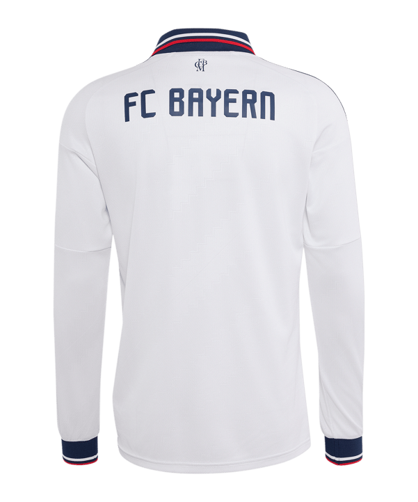 adidas FC Bayern München Maglia maniche lunghe Away 2026/2027 Bianco - bianco