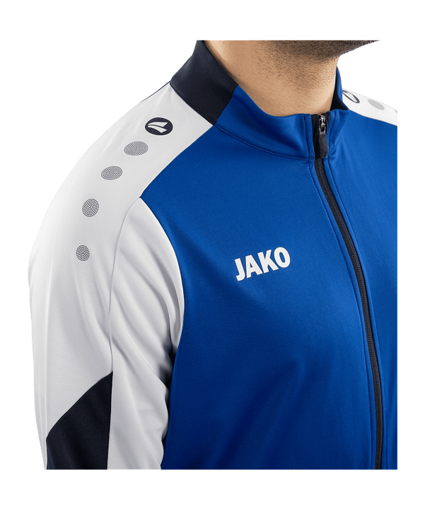 JAKO Dynamic Polyester Trainingsjacke Blau F405 - blau