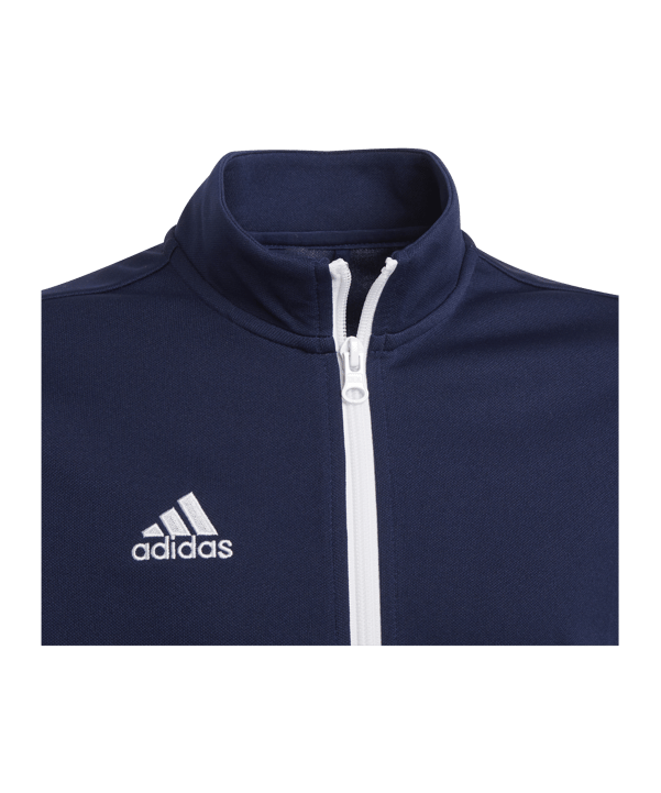 adidas Entrada 22 TK Trainingsjacke Kids Blau - blau