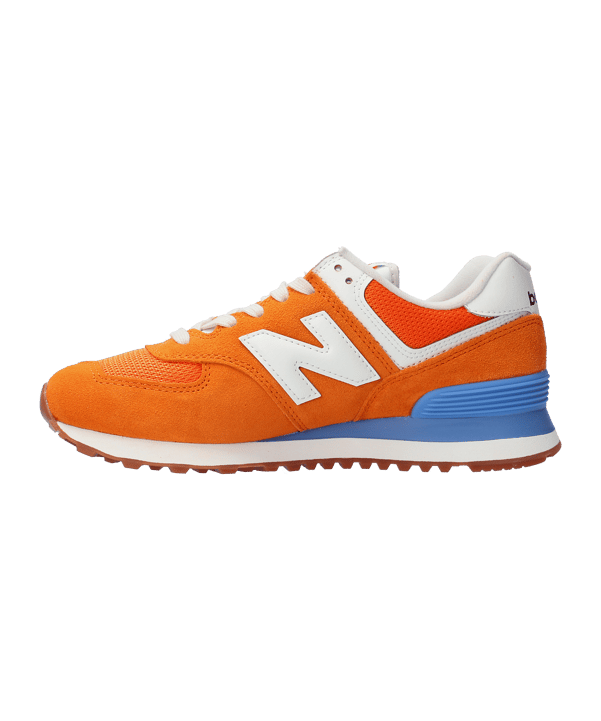 New Balance 574 Damen Orange Blau FVI2 - orange