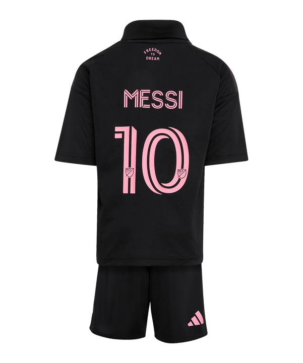 adidas Inter Miami Minikit Trikot Set Away 2026/2027 Kids Schwarz - schwarz