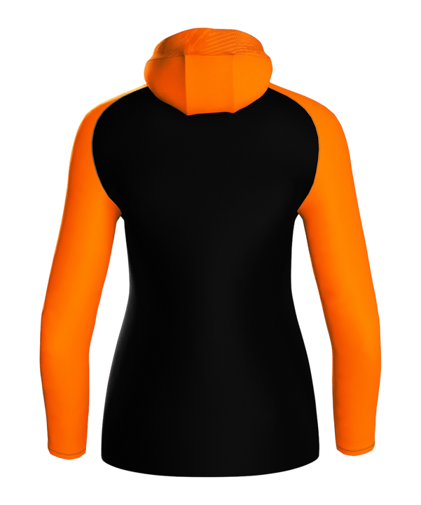 JAKO Icon Kapuzenjacke Damen Schwarz Orange F807 - orange