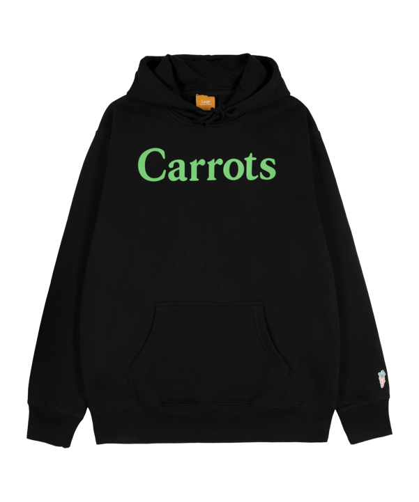Carrots Wordmark Hoody Schwarz - schwarz