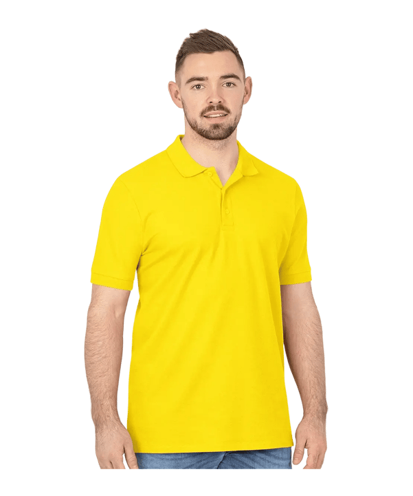 JAKO Organic Polo Shirt Gelb F300