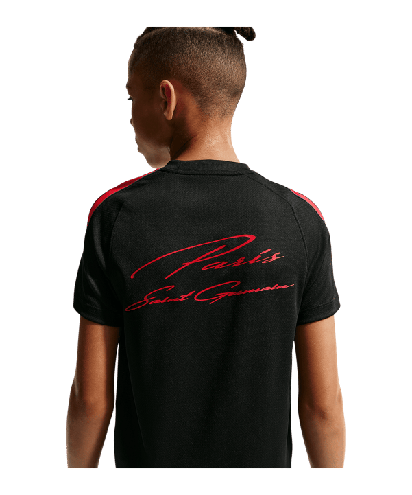 Nike Paris Saint-Germain Strike Trainingsshirt Kinder Schwarz F010 - schwarz