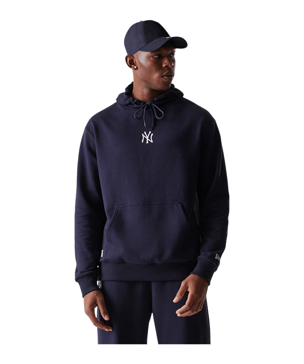 New Era New York Yankees Midi League Essential Sweatshirt à capuche Bleu - bleu
