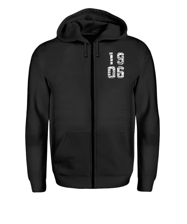 TSV Schopfloch Fullzip Hoody 1906 Block W Schwarz - schwarz