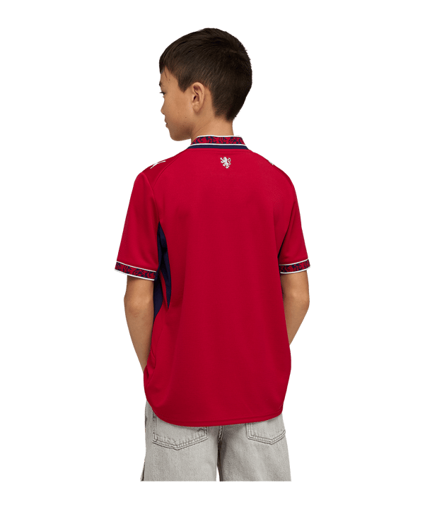 PUMA FACR Tschechien Replica Trikot Home WM 2026 Kids Rot F01 - rot