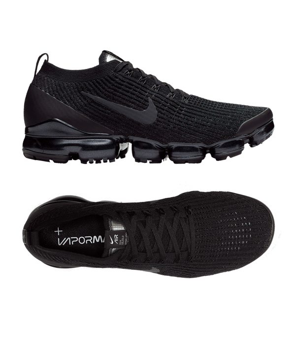 Nike Air VaporMax Flyknit 3 Schwarz F004 - schwarz