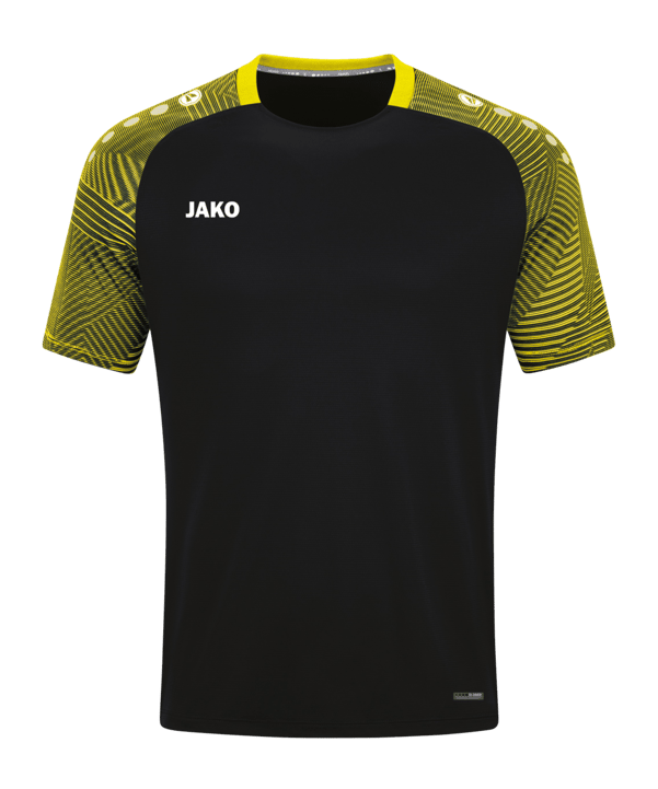 JAKO Performance T-Shirt Schwarz Gelb F808 - schwarz