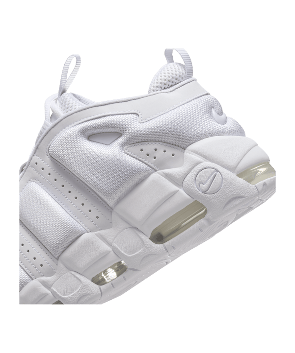 Nike Air More Uptempo Low Sneaker Weiss F100 - weiss