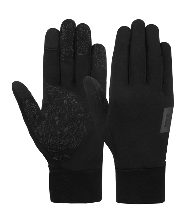 Reusch Ashton Touch-Tec Handschuh Fleece Schwarz F700 - schwarz