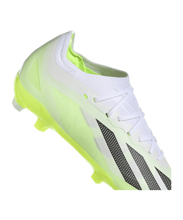 adidas X Crazyfast.1 FG Crazyrush Kids Weiss Schwarz Gelb - weiss