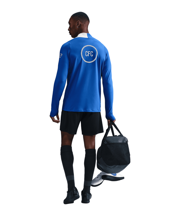 Nike FC Chelsea London Drill Top Sweatshirt Blau F481 - blau