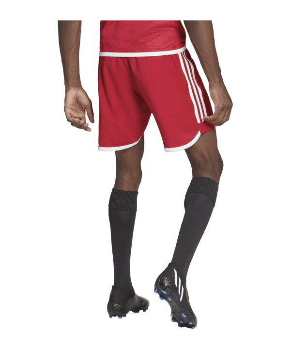 adidas Tiro 23 Competition Match Short Rot Weiss - rot