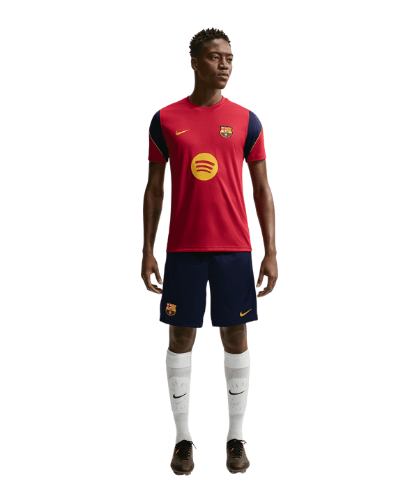 Nike FC Barcelona Strike Short Blau F498 - blau