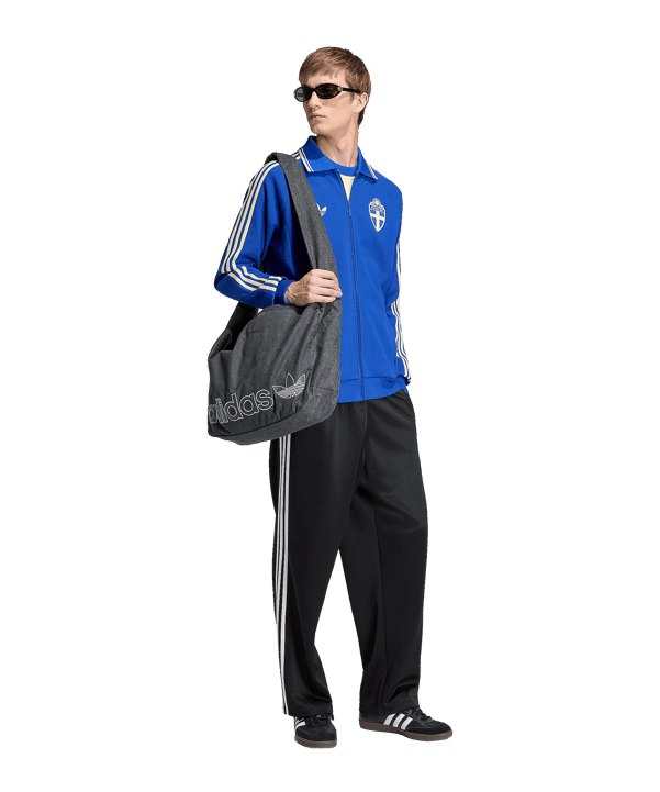 adidas SvFF Schweden Jacke Blau - blau