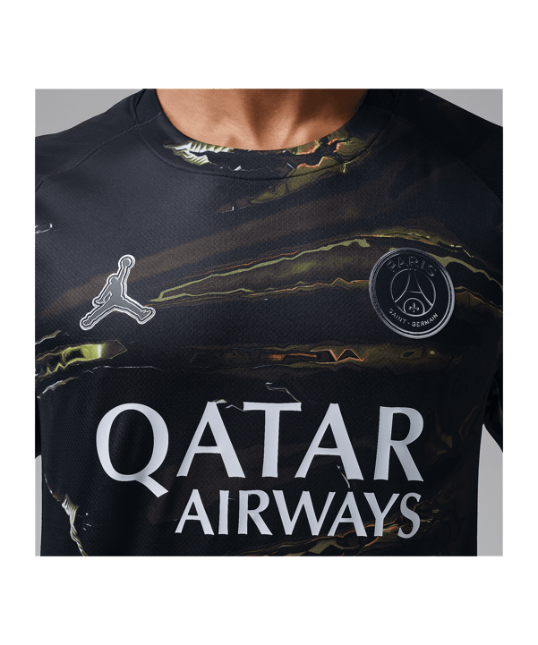 Nike Paris Saint-Germain Stadium Trikot Schwarz F011 - schwarz
