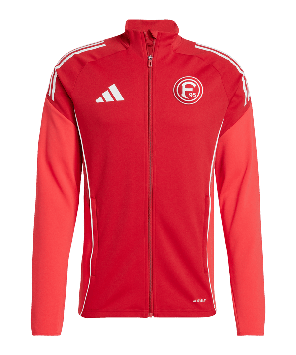 adidas Fortuna Düsseldorf Trainingsjacke Rot - rot
